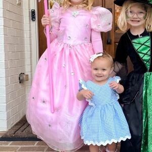 Pink Glenda Costume for Kids size large/ 10